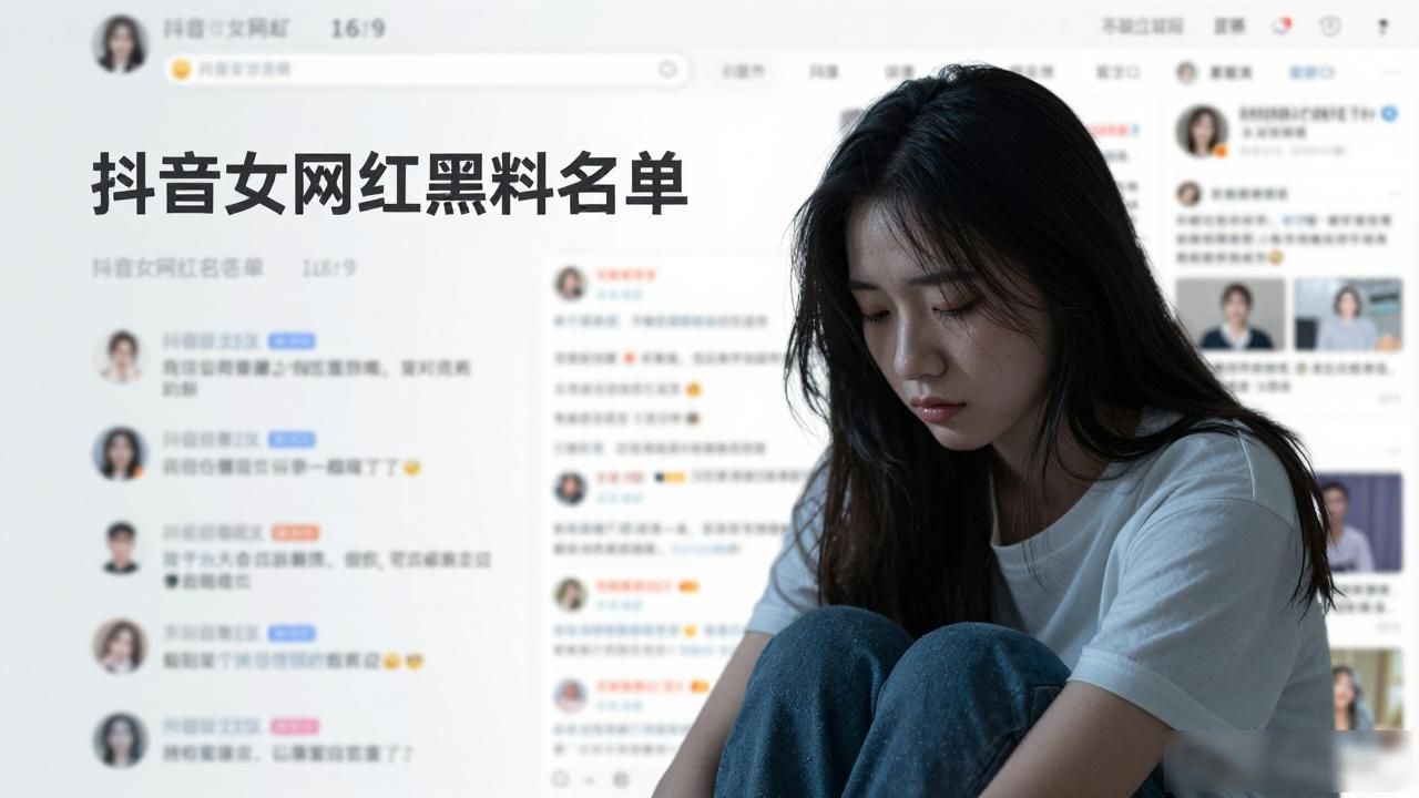 抖音黑名单是什么意思_抖音黑明单是什么关系_抖音女网红黑料名单,