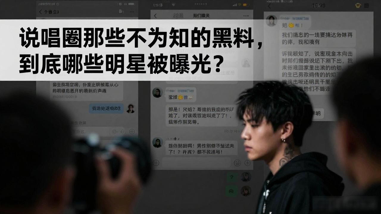说唱界的黑料有哪些明星是谁,_说唱明星rapstar_说唱都有谁