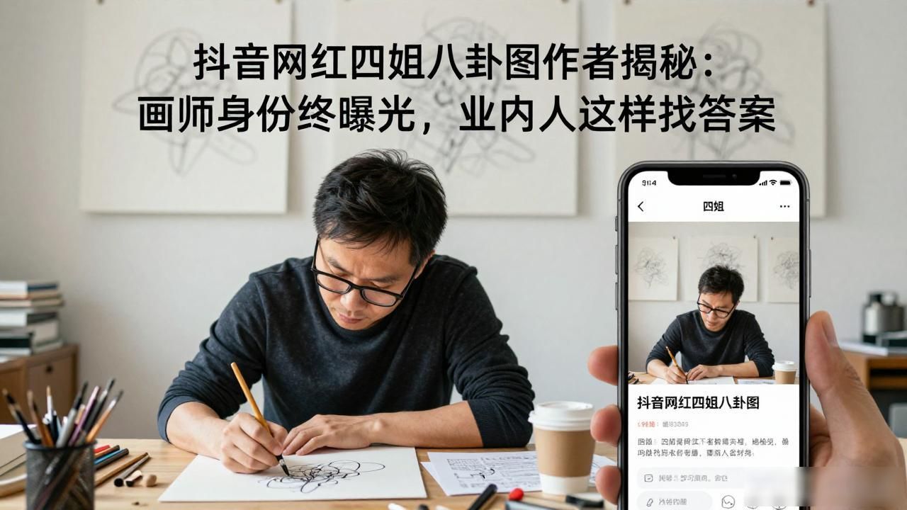 抖音网红四姐八卦图是谁画的-_抖音关于八卦的新规则_抖音八卦合集